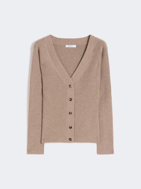 Wool and cashmere jumper - SAND