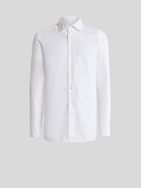 FLORAL COTTON JACQUARD SHIRT