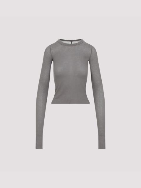 Rick Owens Cropped Rib LS T-shirt