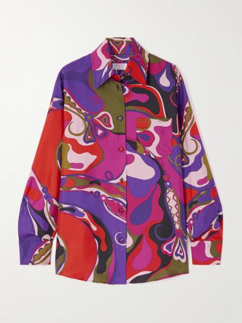 Printed Silk Shirt
