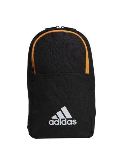 adidas Classic Essential Sling Bag 'Black Orange' HE2670