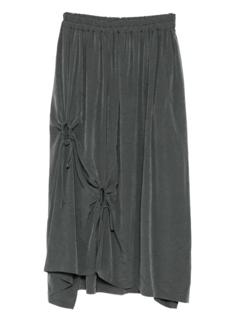 asymmetric skirt