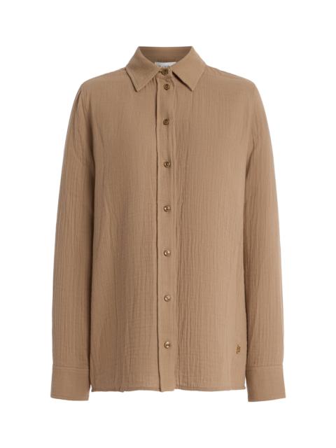 Constance Cotton Shirt taupe