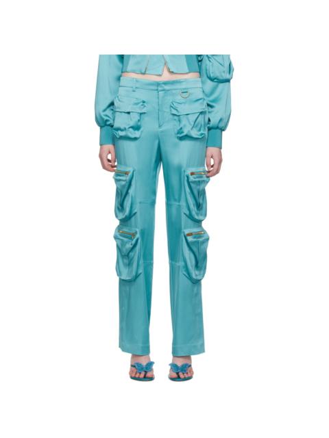 Blue Pocket Trousers