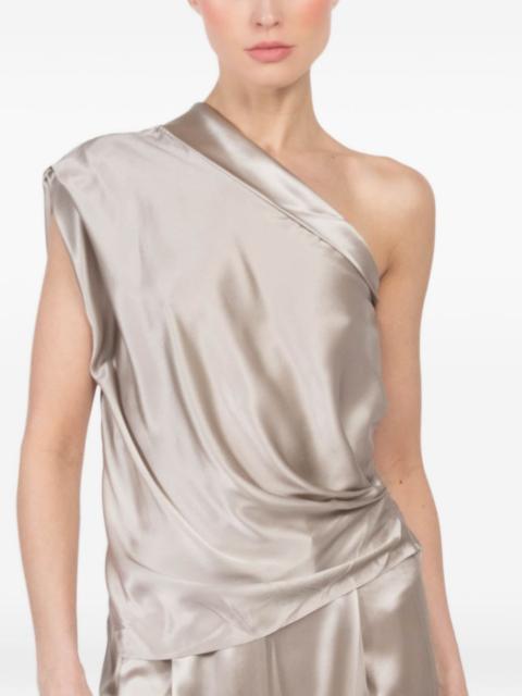 asymmetric-lapel top