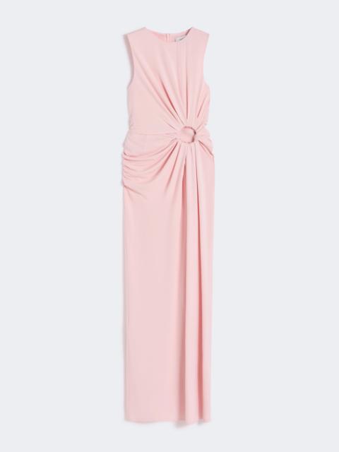 Sleeveless stretch jersey dress - PINK