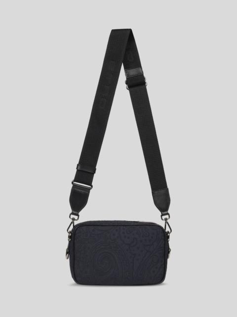 SMALL NYLON JACQUARD CAMERA CASE