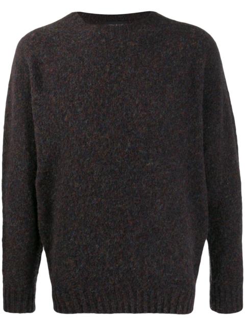 knitted wool jumper