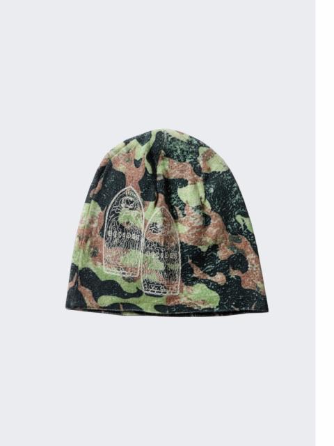 Flame Knit Hat Camouflage