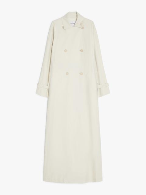 RONCO Long linen cloth trench coat