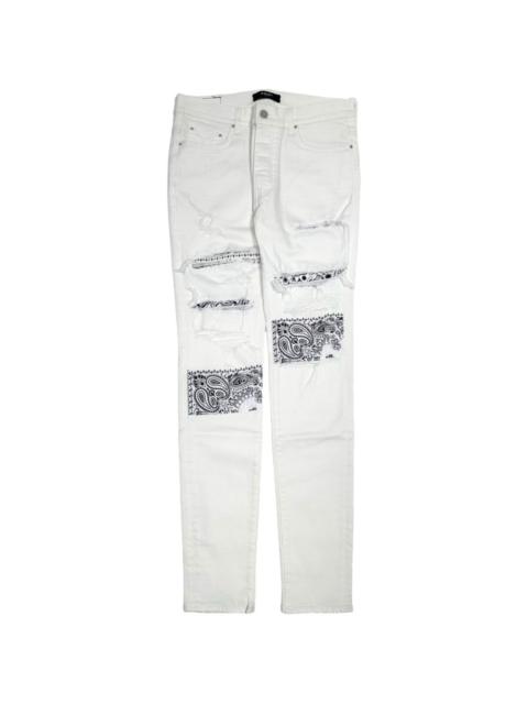 bandana-patch jeans