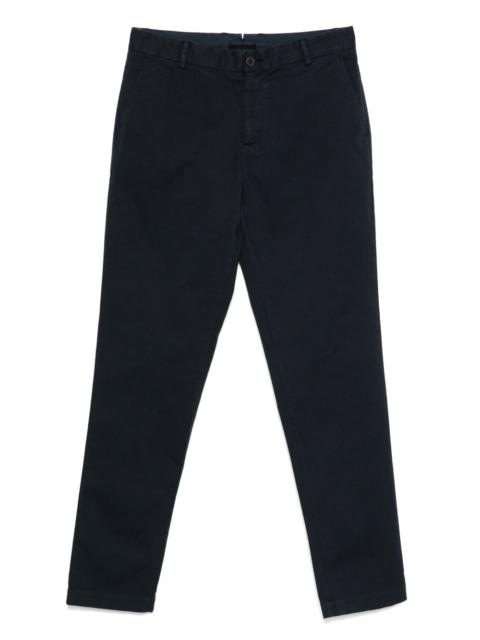 slim-cut chino trousers