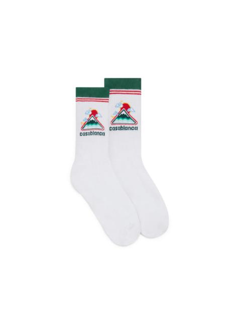 Montagne Ondulee Socks | Casablanca Paris
