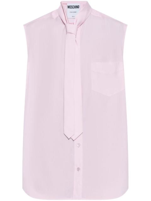 sleveless cotton shirt