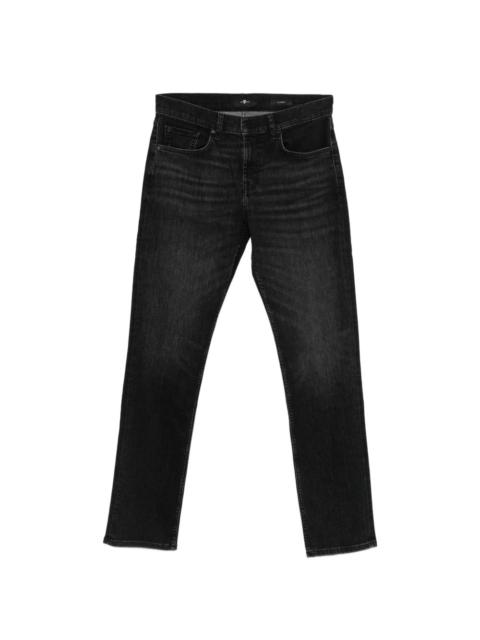 black slim jeans