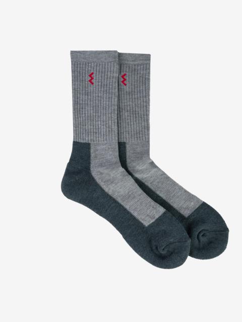 IRON HEART WORK BOOT SOCKS - GREY/CHARCOAL