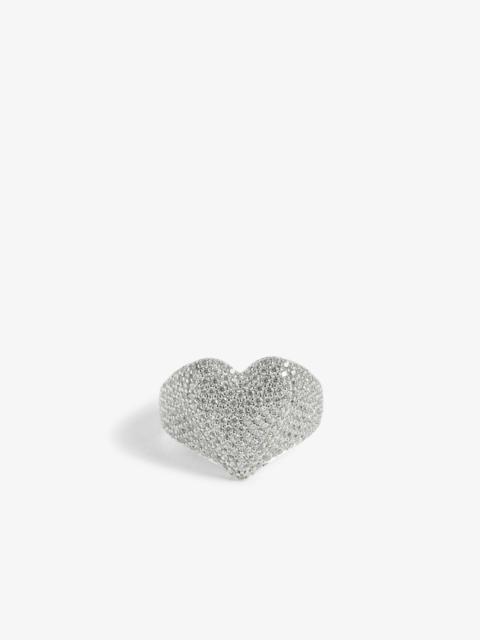 Heartbreaker Full Strass Ring