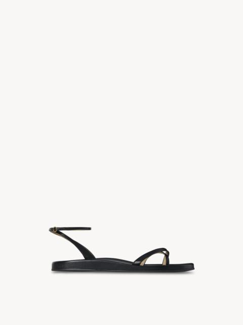 Hugh Ankle Strap Sandal in Leather