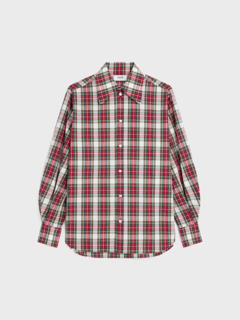 shirt IN tartan cotton