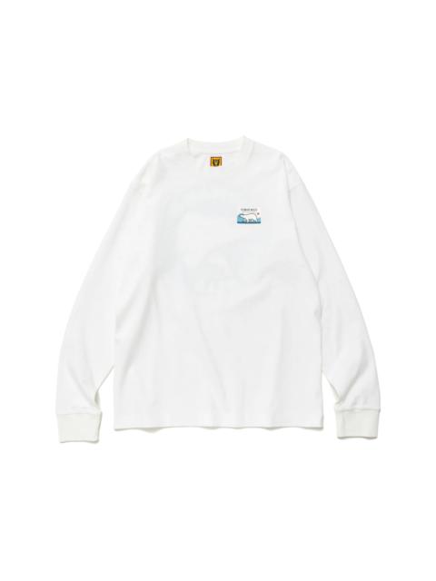 Human Made Polar Bear Graphic L/S Tee White