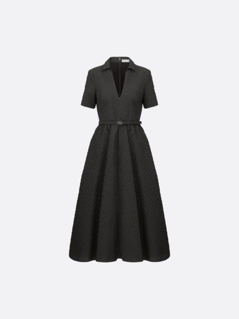 Mid-Length Belted Dress