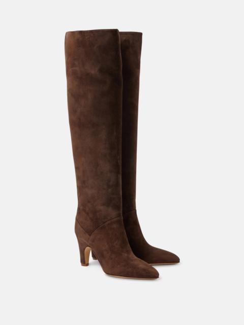 Hana leather over-the-knee boots