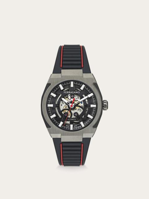 Ferragamo Supreme Skeleton watch