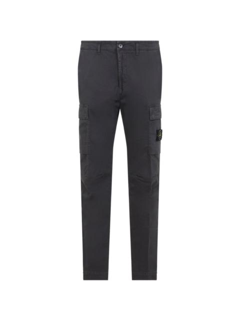 logo-patch pocket trousers