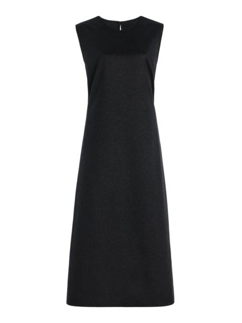 Imara Cashmere Midi Dress grey