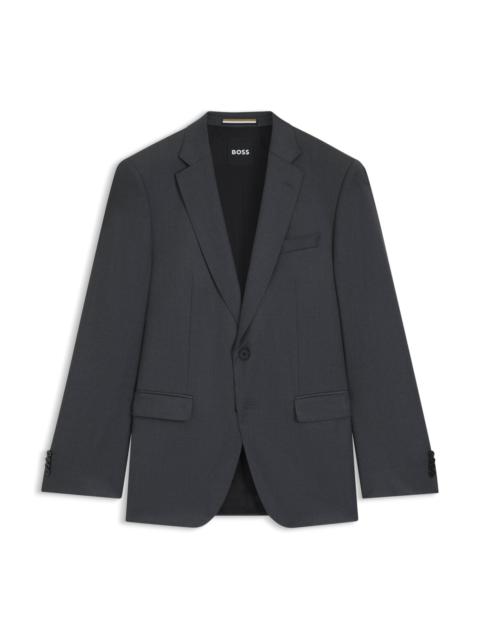 SLIM-FIT SUIT JACKET IN VIRGIN-WOOL SERGE