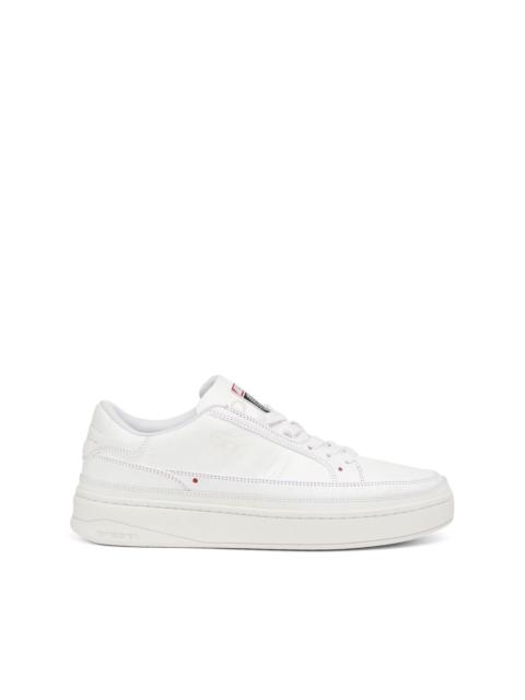 logo-patch low-top sneakers