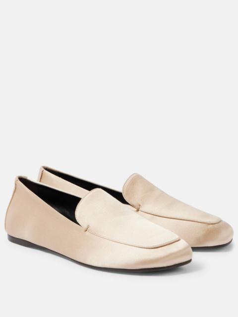 Monroe satin loafers