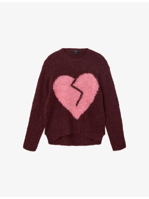 Crewneck Wool-Blend Jumper