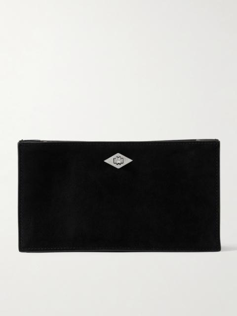 Ease Suede Clutch