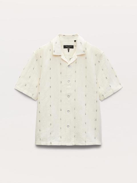 Avery Embroidered Camp Shirt
