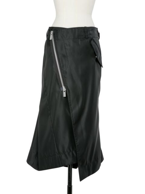 Nylon Twill Skirt