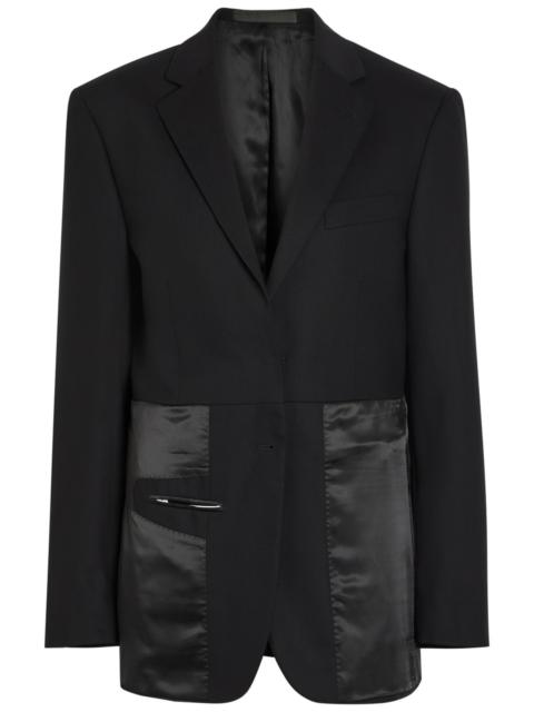 Bettter Inside Out Paneled Wool Blazer