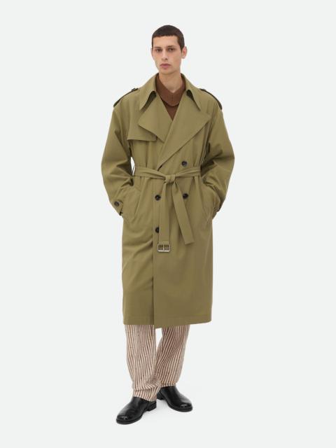 Fine Wool Trench Coat