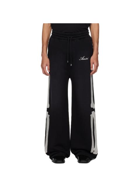 Black Bones Oversized Sweatpants