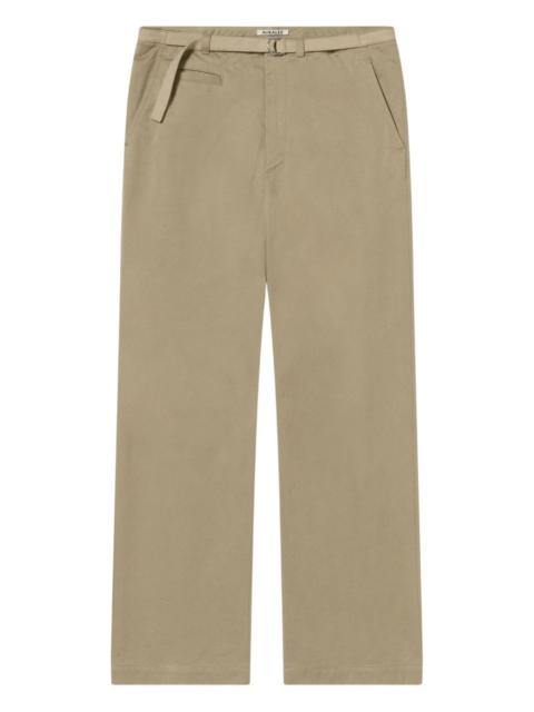 cotton chino trousers