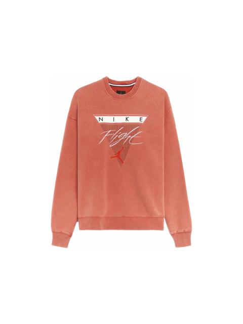 Jordan Flight Fleece Sweatshirt Red