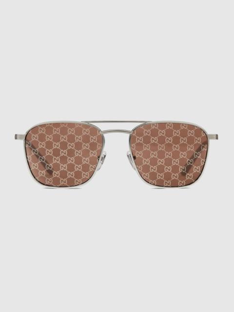 Square frame sunglasses