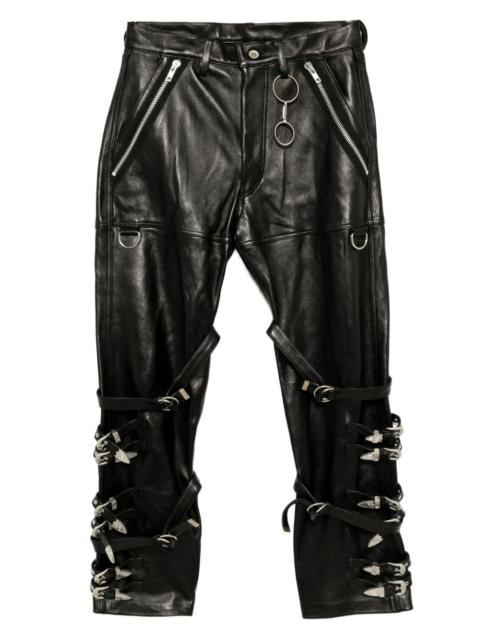 buckle-overload trousers