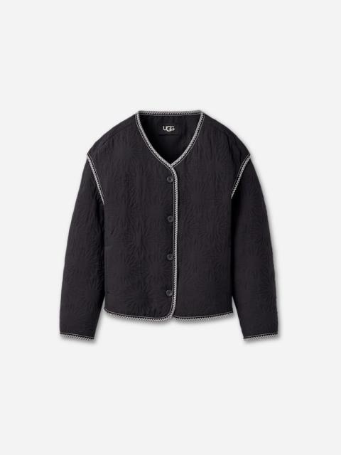 ® Women's Sun Quilted Jacket Polyester in Ink