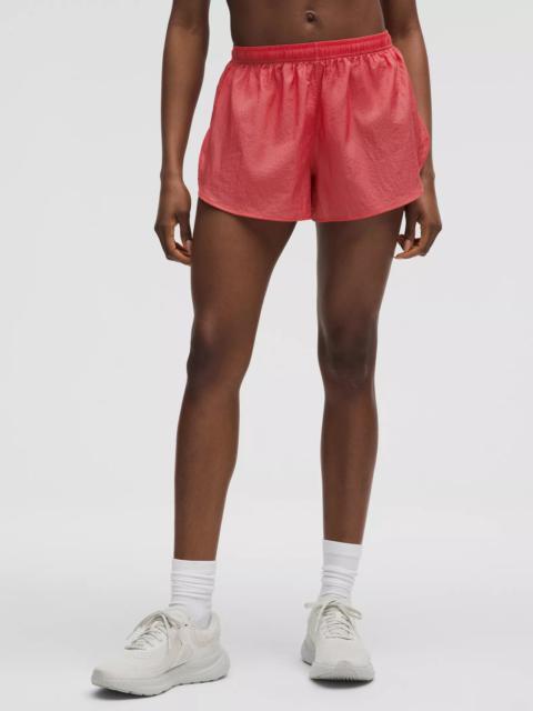 Dolphin-Hem Mid-Rise Running Short 3"