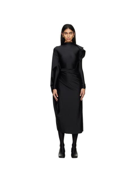 Black Spiral Jumpsuit