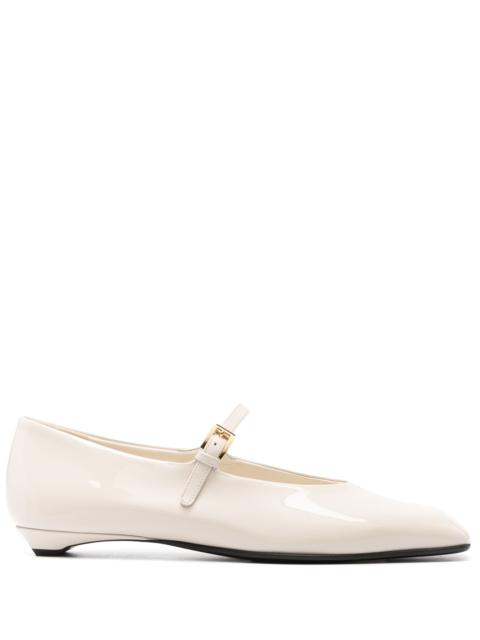 Patent-leather Ballet Flats