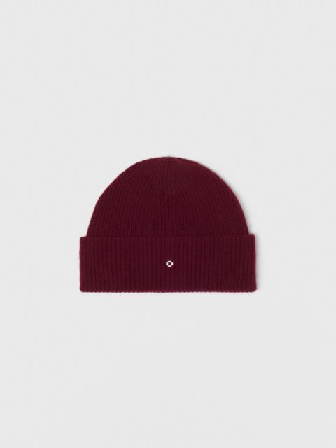 Wool and cashmere beanie