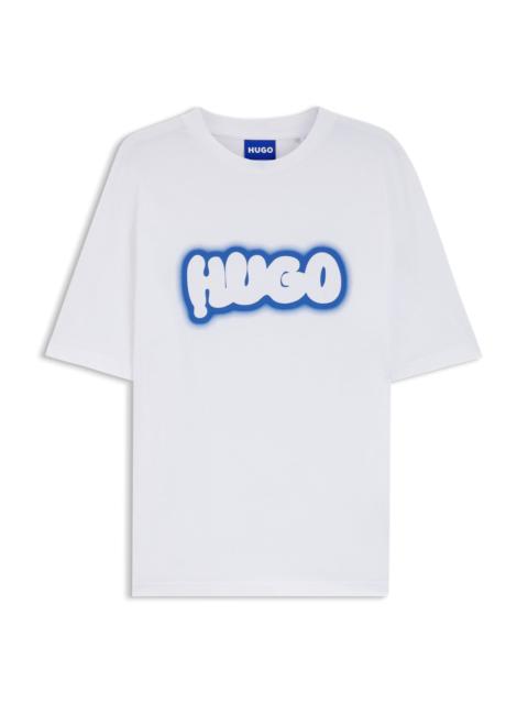 COTTON-JERSEY T-SHIRT WITH LOGO PRINT