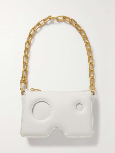 Burrow 20 cutout leather shoulder bag